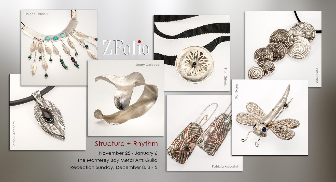 Structure + Rhythm postcard - ZFolio 2013-14