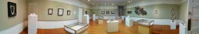 Panorama of the Small Wonders exhibition at the Pacific Grove Art Center Gallery in 2014
