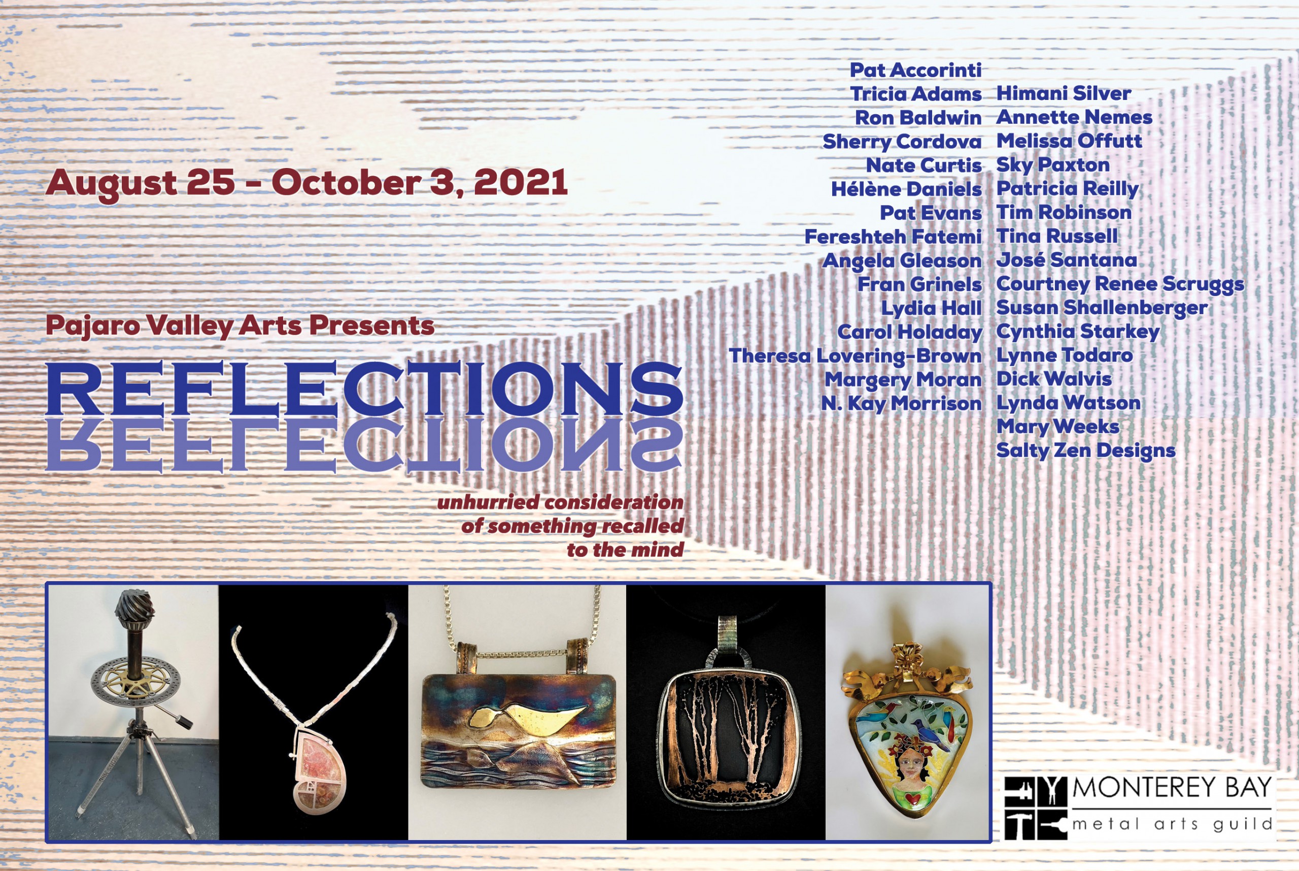 “Reflections” All Member Exhibition & Sale 2021 at Pajaro Valley Arts